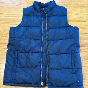 Gap Kids Dark/Navy Blue Cold Control Puffer Vest, Youth Size XXL